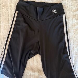 Adidas Black Athletic Shorts Modern Fit